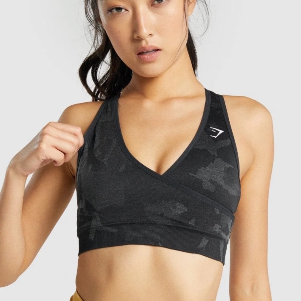 ADAPT CAMO SEAMLESS SPORTS BRA